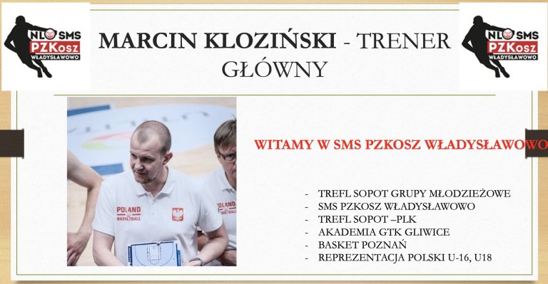 Marcin Kloziński trenerem głównym w SMS Cetniewo