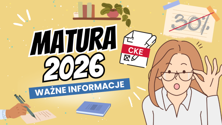 EGZAMIN MATURALNY – HARMONOGRAM – MAJ 2026